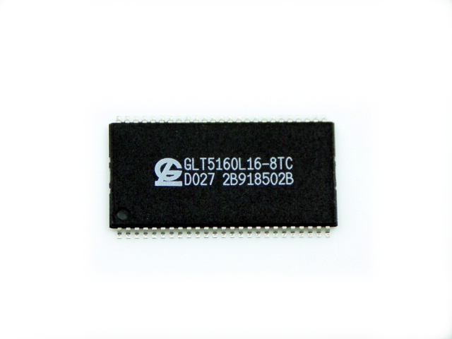 디바이스마트,반도체/전자부품 > 메모리 IC > RAM,G-LINK Tech,GLT5160L16,16M (2-Bank x 524288-Word x 16-Bit) Synchronous DRAM