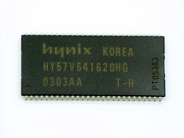 디바이스마트,반도체/전자부품 > 메모리 IC > RAM,Hynix,HY57V641620HGT-H,HYNIX SDRAM ,64Mbit