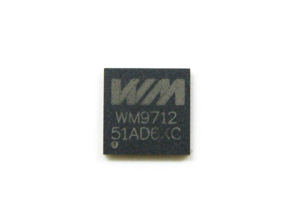 디바이스마트,반도체/전자부품 > 인터페이스 IC > 코덱,WOLFSON,WM9712LEFL,AC97 Audio and Touchpanel CODEC, 고음질의 오디오코덱, 엠프 와 터치패널 드라이버가 함께 내장되어 있는 칩.