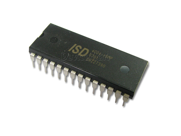디바이스마트,반도체/전자부품 > 인터페이스 IC > 코덱,Winbond,ISD4004-16MP,SPI Interface로 MCU랑 붙일수 있는 녹음/음성출력가능한 칩셋. 16분간 녹음 가능합니다.