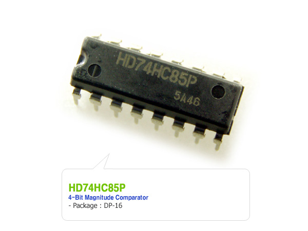 디바이스마트,반도체/전자부품 > 로직 IC > 비교기(Comparator),Any Vendor,74HC85P(DIP),4-bit Magnitude comparator