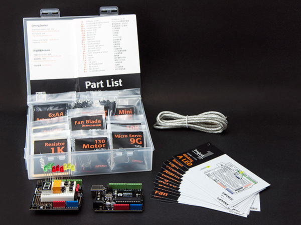 아두이노 초보자용 스타터 키트 Beginner Kit for Arduino [DFR0100]
