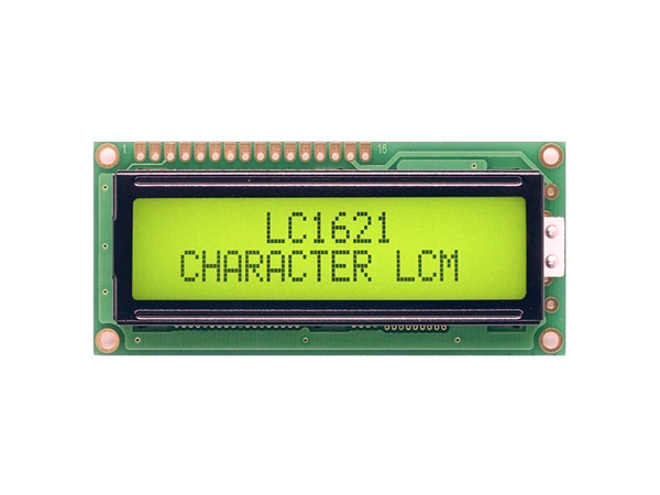 디바이스마트,LED/LCD > LCD 캐릭터/그래픽 > 캐릭터 LCD,가나시이스,LC1621-SMLYH6-DH3,STN타입, 16*2 Line, Yellow-Green LED Backlight, 전체크기: 80.0(W) X 36.0(H) X 14.0(T) mm , 표시크기 : 64.6(W) X 16.0(H) mm