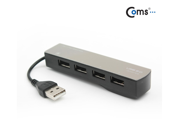 USB 허브 2.0 (4P/I형), 케이블 내장 [IT753]