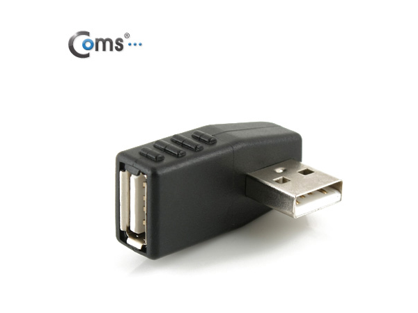 USB 젠더- A(M)/A(F), 꺾임 우향 90도 [NT226]