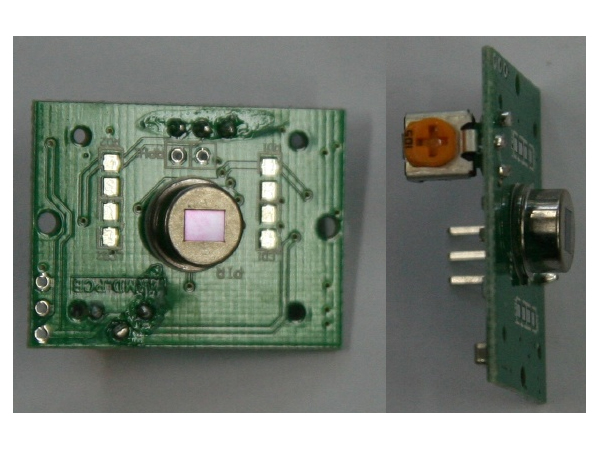 디바이스마트,센서 > 모션/가속도/자이로센서 > 모션센서,(주)다이프로,PIR Human Sensor Pyroeletric Infrared(DP-PIR8002),1ea