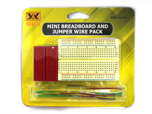디바이스마트,커넥터/PCB > PCB기판/관련상품 > 브레드보드,WISHER,브레드보드 WBP-3417R,브레드보드 WBU-301 2개 ( 흰색,노랑 ) , 브레드보드 WBP-317 2개 ( 파랑,빨강 ) , 그리고 점퍼와이어 6개가 들어있는 세트제품입니다.