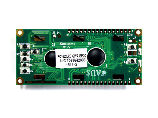 디바이스마트,LED/LCD > LCD 캐릭터/그래픽 > 캐릭터 LCD,POWERTIP,PC1602LRS-GWA-BP2Q,16x2 캐릭터 lcd, Positive Yellow/Green 백라이트, Module size : 80.0mm(L) x 36.0mm(W) x 14.1mm(H)Max
