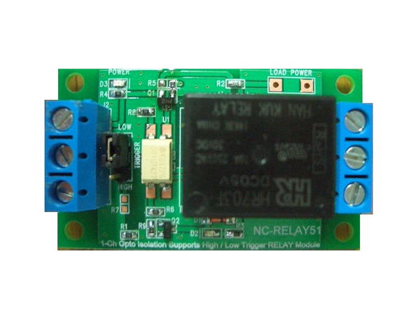 디바이스마트,MCU보드/전자키트 > 전원/신호/저장/응용 > 릴레이,네오틱스,광소자 절연(분리)방식 릴레이 모듈 (NC-RELAY51),광소자 절연(분리)방식 릴레이(스위치) 모듈 (H/L겸용) Opto Isolation Supports HIGH / LOW Triger Relay Module
