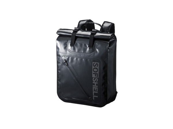 SANWA 방수(타포린소재)배낭형노트북가방(15.6'와이드/블랙) [BAG-WP001BK]