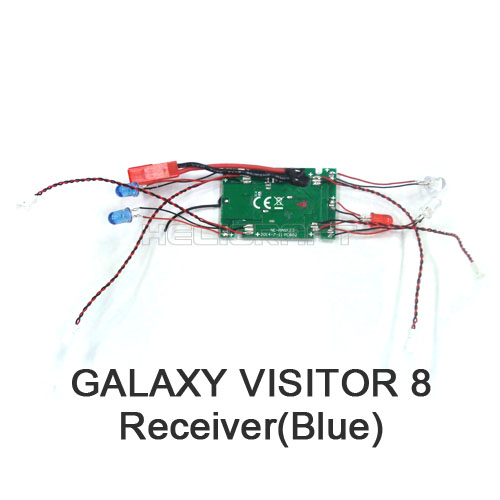 디바이스마트,기계/제어/로봇/모터 > 교육/취미로봇 > RC > 송/수신기,,[나인이글]갤럭시 비지터 8 Receiver ( blue LED),갤럭시 비지터 8 수신기 (파란색)