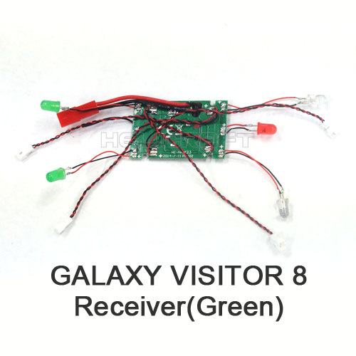 디바이스마트,기계/제어/로봇/모터 > 교육/취미로봇 > RC > 송/수신기,,[나인이글]갤럭시 비지터 8 Receiver (green),갤럭시 비지터 8 수신기 (녹색)