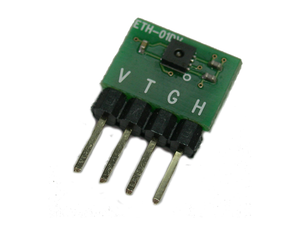 디바이스마트,MCU보드/전자키트 > 센서모듈 > 온도/습도 > 온습도겸용,,온습도센서(ETH-01DV),아날로그 출력 온습도 센서 모듈 (DIP) / Fully calibrated, Linearized Temp compensated sensor module / Wide input : 2.4~5.5V / Low power consumption (217uA,2Hz) / Ratiometric Vout (0.5~4.5V, 5V base) / Easy install with 2.54㎜ Header