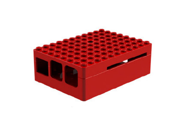 PiBlox 라즈베리파이3 케이스 Red / CBPIBLOX-RED.