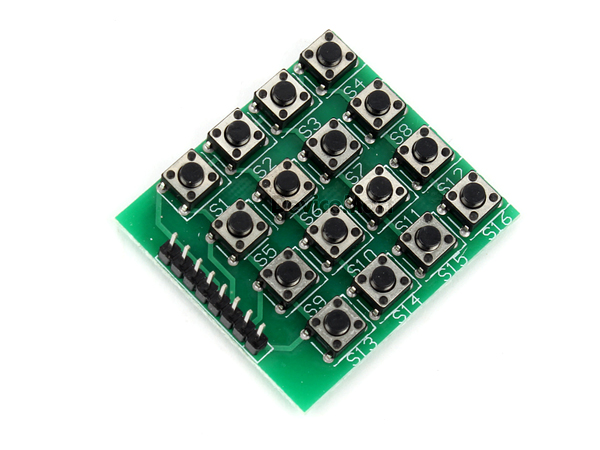 아두이노 4x4 키 매트릭스 모듈 [SZH-EK076]