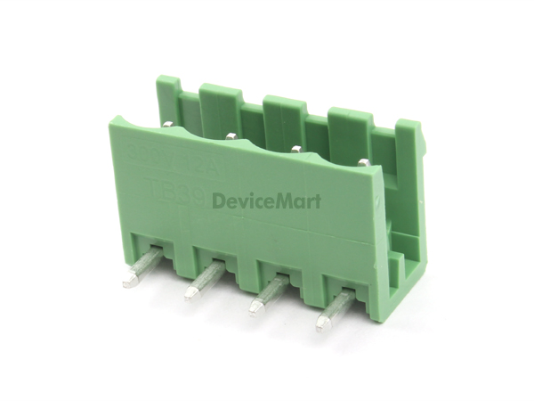 디바이스마트,커넥터/PCB > 터미널블럭 > DINKLE > TB39R(플러그&헤더타입),DINKLE,TB39R-04P (4핀),핀간격 5.08mm / 전압 300V / 전류 12A / 플러그&헤더타입 / TB37-04P (4핀) 과 함께 사용