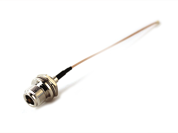 디바이스마트,케이블/전선 > PC/네트워크/통신 케이블 > 동축 RF 케이블,SZH-RA,IPX/U.FL(IPEX) to N-BJ Jack with O ring, RG178 cable-15cm [SZH-RA013],RF Cable assembly / 임피던스 50옴 / 케이블 직경 1.78mm / 케이블 길이 : 15cm (±1~2cm)