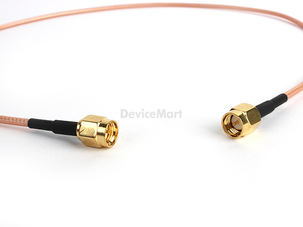 디바이스마트,케이블/전선 > PC/네트워크/통신 케이블 > 동축 RF 케이블,SZH-RA,SMA Plug to SMA Plug, RG316 cable-50cm [SZH-RA014],RF Cable assembly / SMA 오른나사 / 임피던스 50옴 / 케이블 직경 2.5mm / 케이블 길이 : 50cm (±1~2cm)