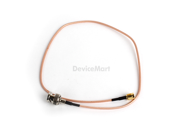 디바이스마트,케이블/전선 > PC/네트워크/통신 케이블 > 동축 RF 케이블,SZH-RA,SMA Plug to BNC Plug, RG316 cable-50cm [SZH-RA016],RF Cable assembly / SMA 오른나사 / 임피던스 50옴 / 케이블 직경 2.5mm / 케이블 길이 : 50cm (±1~2cm)
