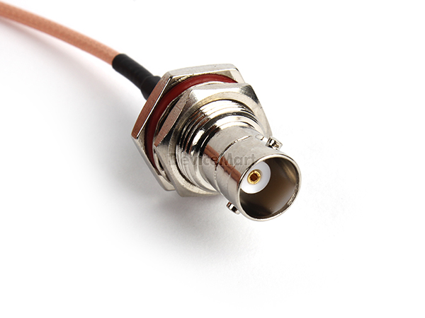 디바이스마트,케이블/전선 > PC/네트워크/통신 케이블 > 동축 RF 케이블,SZH-RA,SMA right angle Plug to BNC Jack with O ring, RG316 cable-100cm [SZH-RA019],RF Cable assembly / SMA 오른나사 / 임피던스 50옴 / 케이블 직경 2.5mm / 케이블 길이 : 100cm (±1~2cm)