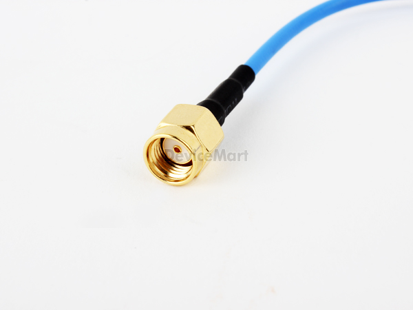 디바이스마트,케이블/전선 > PC/네트워크/통신 케이블 > 동축 RF 케이블,SZH-RA,RP-SMA Plug to RP-SMA Plug, RG405 blue cable-15cm [SZH-RA028],RF Cable assembly / SMA 오른나사 / 임피던스 50옴 / 케이블 직경 2.6mm / 케이블 길이 : 15cm (±1~2cm)