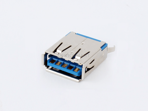 디바이스마트,커넥터/PCB > I/O 커넥터 > USB/IEEE 커넥터 > USB A타입,NW3 (New3),USB 3.0 A/F Vertical 커넥터 [NW3-USBC-015],USB 3.0 / USB A Type Socket / FEMALE / PCB 기판용 dip 타입 / 스트레이트 타입 / 9pin