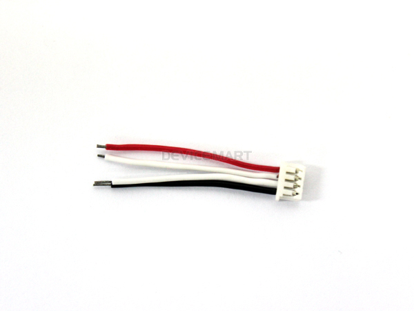 디바이스마트,커넥터/PCB > 직사각형 커넥터 > 하네스 케이블 > 1.25mm pitch,NW3 (New3),하네스 케이블 커넥터 4핀 [NW3-CCA-021],케이블 전체 길이 약 35mm, 4핀, 전선굵기 0.9mm, 커넥터 A1251-04Y  / ※제조사에 따라서 커넥터 모양이 변경될 수 있습니다 (랜덤)