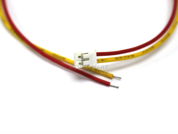 디바이스마트,커넥터/PCB > 직사각형 커넥터 > 하네스 케이블 > 2.0mm pitch,NW3 (New3),하네스 케이블 커넥터 2핀 [NW3-CCA-039],케이블 전체 길이 약 220mm, 2핀, AWG24, 커넥터 A2001-02Y / ※제조사에 따라서 커넥터 모양이 변경될 수 있습니다 (랜덤)
