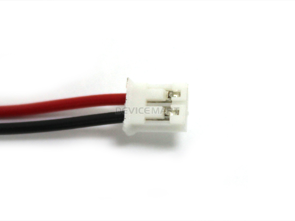 디바이스마트,커넥터/PCB > 직사각형 커넥터 > 하네스 케이블 > 2.0mm pitch,NW3 (New3),하네스 케이블 커넥터 2핀 [NW3-CCA-050],케이블 전체 길이 약 120mm, 2핀, AWG26, 커넥터 A2001-02Y / ※제조사에 따라서 커넥터 모양이 변경될 수 있습니다 (랜덤)