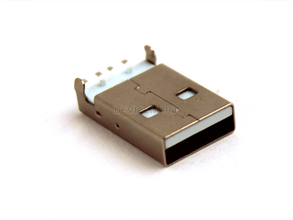 디바이스마트,커넥터/PCB > I/O 커넥터 > USB/IEEE 커넥터 > USB A타입,NW3 (New3),USB A/M SMT 커넥터 [NW3-USBC-020],USB A Type Socket / MALE / PCB 기판용 SMD 타입 / 스트레이트 타입 / 4pin