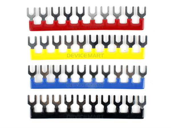 디바이스마트,커넥터/PCB > 터미널블럭 > 압착단자/절연단자 > 쇼트바,NW3 (New3),쇼트바 (NW3-TBR20),쇼트바 20A 10핀, 단자대간에 쇼트를 시켜주는 역할을 하며 다양한 색상이 있습니다. ※ 메인이미지와 실제 상품의 색상 차이가 있을 수 있는 점 양해 부탁드립니다.