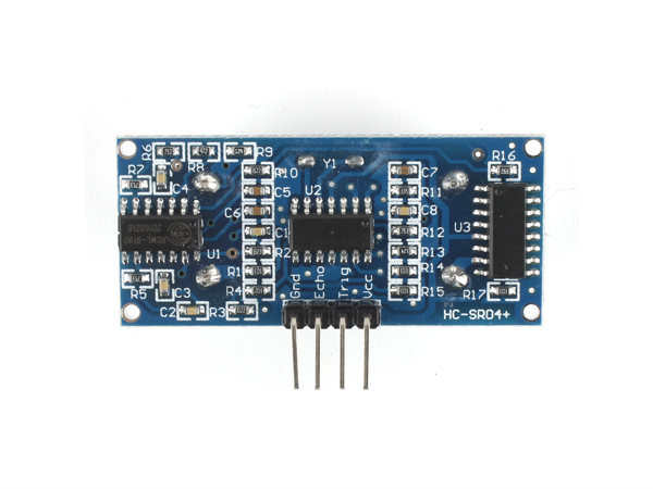 디바이스마트,MCU보드/전자키트 > 센서모듈 > 라이다/거리/초음파/라인 > 초음파,SZH,HC-SR04+ 3.3V/5V 호환 초음파 거리센서 모듈 [SZH-USBC-007],초음파를 사용하여 거리를 측정할 수 있는 제품 / 기존 HC-SR04 대비 작동 전압의 폭이 넓어진(3V ~ 5V) 버전 / 측정거리 : 2cm ~ 450cm(5V),400cm(3.3V) / 측정 각도 : 15도 이하