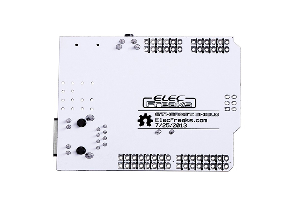 디바이스마트,MCU보드/전자키트 > 통신/네트워크 > 이더넷,ELECFREAKS,아두이노 W5100 이더넷 실드 Ethernet Shield [EF02007],Wiznet W5100 ethernet chip 기반 아두이노 호환 이더넷 실드 / TCP and UDP / Standard RJ45 Ethernet interface / Micro SD Card 소켓 (2G 미만) / DC 5V ~ 12V / 78mm * 53.5mm