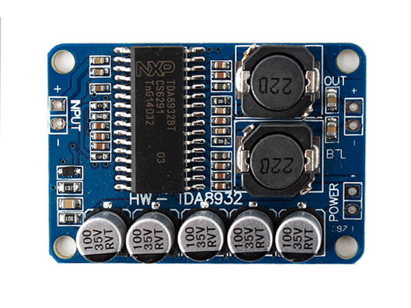 디바이스마트,MCU보드/전자키트 > 음악/앰프/녹음 > 앰프/증폭,SZH,TDA8932 35W 모노 디지털 앰프 모듈 [SZH-AMBO-016],Operating voltage: DC 10V ~ 30V (24V 권장) / Output Power: 35W / Speaker Impedance: 4-8 ohm / PCB board size: 45 * 31MM