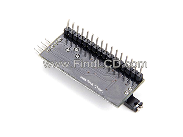 디바이스마트,MCU보드/전자키트 > 전원/신호/저장/응용 > 레벨컨버터/Buck/Boost,Findlcd,GBD-I2C2PIO (I2C interface BD),I2C interface to Parallel conversion module. Usually as Arduino adapter board for LCM1602. Other LCD module need IIC to parallel port can also be used.