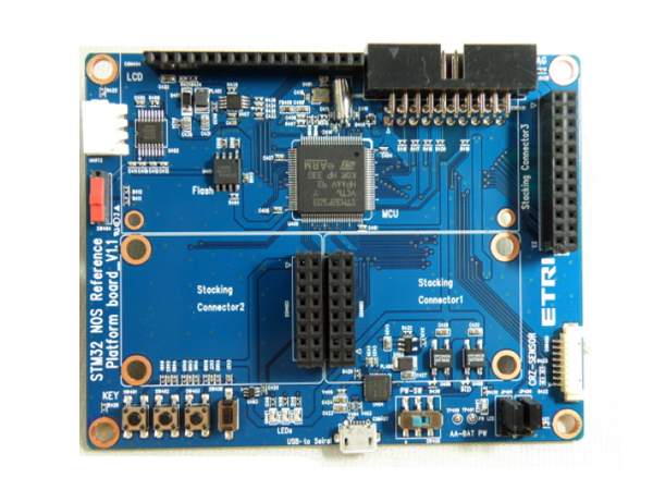 디바이스마트,MCU보드/전자키트 > 프로세서/개발보드 > ARM > Cortex-M3,(주)씨알지테크놀러지,Mango-E-Toi Board [STM32103 RF EVB],Support MICRO USB  ( Download / Input Power ) / Intelligent processing with low-power high-performance 32bit Cortex-M3 MCU / Flash 1Mbytes