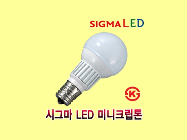 디바이스마트,LED/LCD > LED 인테리어조명 > LED 전구,국내 LED 조명,시그마 LED 미니 크립톤 3W,사이즈 : 7.9x4cm / 전원 : 220V , 3W / 색온도 : 6500K , 3000K / 색상 : 화이트(White)