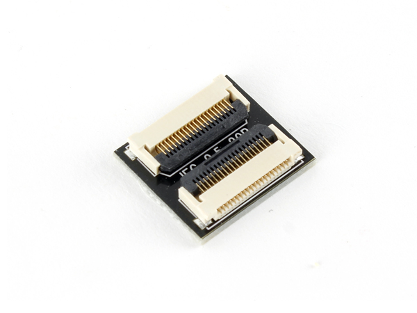 디바이스마트,커넥터/PCB > FFC/FPC 커넥터 > 19핀/20핀/21핀,IFC,0.5mm FFC케이블 연장및 접점변환용 컨버터 보드 [IFC-0.5-20P],FFC/FPC케이블연장 / 0.5mm pitch / 20 pin / 연장 및 접점변환용 보드 / size: 16.7mm x 15mm