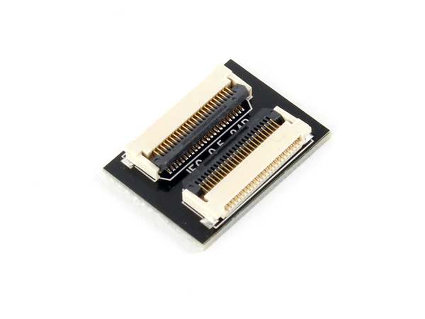 디바이스마트,커넥터/PCB > FFC/FPC 커넥터 > 22핀/23핀/24핀,IFC,0.5mm FFC케이블 연장및 접점변환용 컨버터 보드 [IFC-0.5-24P],FFC/FPC케이블연장 / 0.5mm pitch / 24 pin / 연장 및 접점변환용 보드 / size: 20.8mm x 15mm