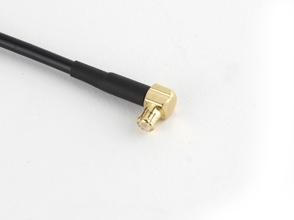 디바이스마트,케이블/전선 > PC/네트워크/통신 케이블 > 동축 RF 케이블,NW3 (New3),MCX right angle Plug to MCX Plug , RG174 cable-12cm [SZH-RA041],RF Cable assembly / 임피던스 50옴 / 케이블 직경 2.6mm / 케이블 길이 : 12cm (±1~2cm)