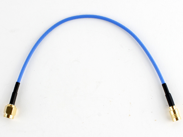 SMA Plug to SMB Plug , RG316 blue cable-20cm [SZH-RA049]