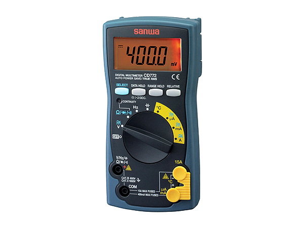 CD772 4000카운트 온도측정 디지털 멀티미터