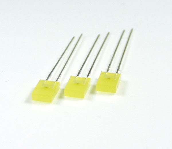 디바이스마트,LED/LCD > 일반 LED부품 > 직사각형 LED,Any Vendor,LY615C30(노란색LED,사각형),사이즈: 5파이 , 5mm / 전압: 2.1V / 전류: 10mA / 80mW / 색상: 노랑(Yellow)