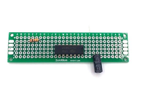 디바이스마트,커넥터/PCB > PCB기판/관련상품 > 만능기판 (양면) > 원형홀,NW3 (New3),범용 에폭시 만능 PCB 기판 20x80-양면 [PCB-0208S],재질: 에폭시(Epoxy) / 사이즈: 20mmX80mm / 핀 홀수:6X28=168 / 핀 간격:2.54mm / 두께: 1.6mm
