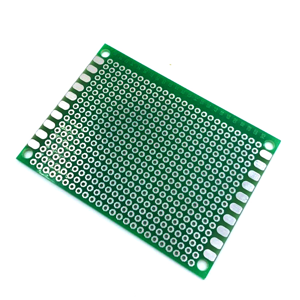 디바이스마트,커넥터/PCB > PCB기판/관련상품 > 만능기판 (양면) > 원형홀,NW3 (New3),범용 에폭시 만능 PCB 기판 50X70-단면 [PCB-0507D],재질: 에폭시(Epoxy) / 사이즈: 50mmX70mm / 핀 홀수: 18X24=432 / 핀 간격:2.54mm / 두께: 1.6mm