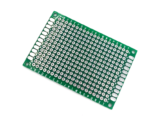 디바이스마트,커넥터/PCB > PCB기판/관련상품 > 만능기판 (양면) > 원형홀,NW3 (New3),범용 에폭시 만능 PCB 기판 40x60-양면 [PCB-0406S],재질: 에폭시(Epoxy) / 사이즈: 40mmX60mm / 핀 홀수: 14X20=280 / 핀 간격: 2.54mm  / 두께: 1.6mm