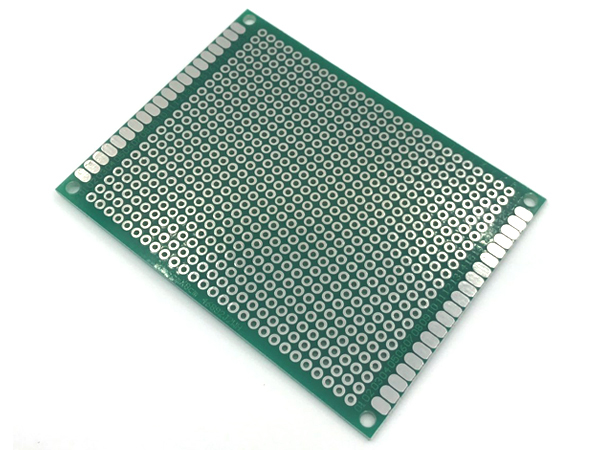 디바이스마트,커넥터/PCB > PCB기판/관련상품 > 만능기판 (단면) > 원형홀,NW3 (New3),범용 에폭시 만능 PCB 기판 60X80-단면 [PCB-0608D],재질: 에폭시(Epoxy) / 사이즈: 60mmX80mm / 핀 홀수 : 22X27=594 / 핀 간격: 2.54mm / 두께: 1.6mm