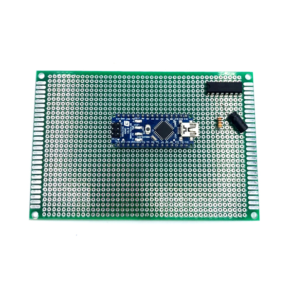 디바이스마트,커넥터/PCB > PCB기판/관련상품 > 만능기판 (양면) > 원형홀,NW3 (New3),범용 에폭시 만능 PCB 기판 80X120-양면 [PCB-0812S],재질: 에폭시(Epoxy) / 사이즈: 80mmX120mm / 핀 홀수: 30X42=1260 / 핀 간격: 2.54mm / 두께: 1.6mm