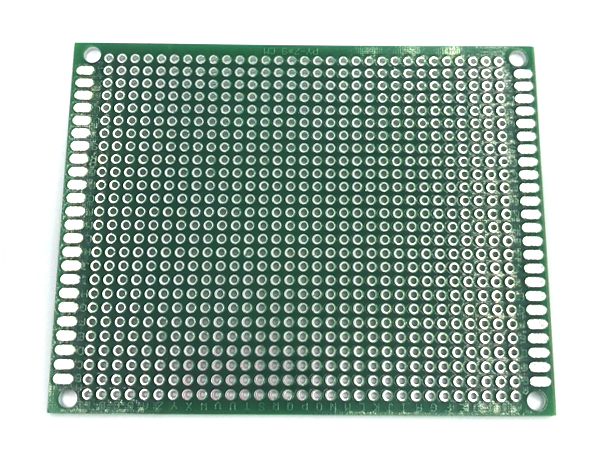디바이스마트,커넥터/PCB > PCB기판/관련상품 > 만능기판 (양면) > 원형홀,NW3 (New3),범용 에폭시 만능 PCB 기판 70X90-양면 [PCB-0709S],재질: 에폭시(Epoxy) / 사이즈: 70mmX90mm / 핀 홀수: 26X31=806 / 핀 간격: 2.54mm / 두께: 1.6mm