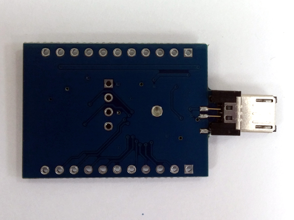 디바이스마트,MCU보드/전자키트 > 통신/네트워크 > USB관련,PicoCEL,PICO U2S Test Kit (USB to serial 변환 모듈),USB1.1 Full-speed 칩셋 사용(P51US1) / 다양한 시리얼 인터페이스 지원: I2C, SPI, UART(2개), GPIO(4개), LED(2개) / 크기: 34 x 24 mm (USB 커넥터 제외)